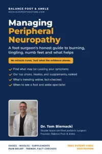 Cover of the free Managing Peripheral Neuropathy patient guide